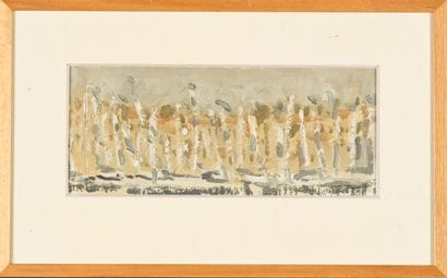 Pierre COQUET (1926-2021)
Masts in a harbour,...
