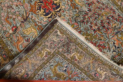 Tapis, Iran, origine Nadjafabad 
Chaine trame...