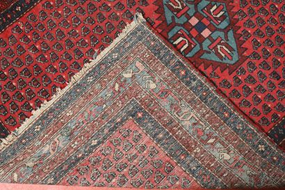 Tapis Iran, Hamadan 
Chaine trame coton,...