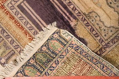 Tapis turc Césaré dit Saf
Chaîne, trame coton,...