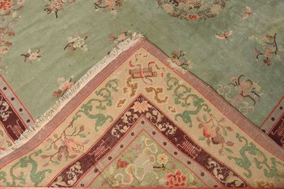 Tapis, Chine
Trame coton, velours laine 
2e...