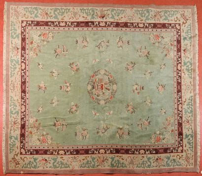 Tapis, Chine
Trame coton, velours laine 
2e...