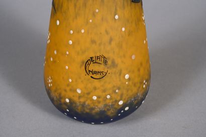 André DELATTE (1887 - 1953) - NANCY 
Vase...