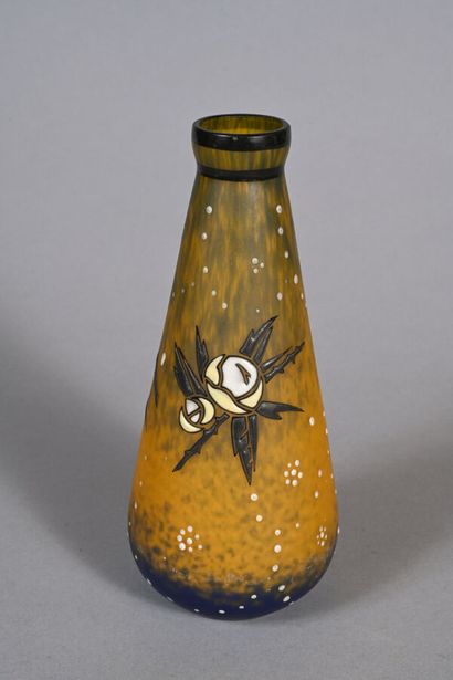 André DELATTE (1887 - 1953) - NANCY 
Vase...