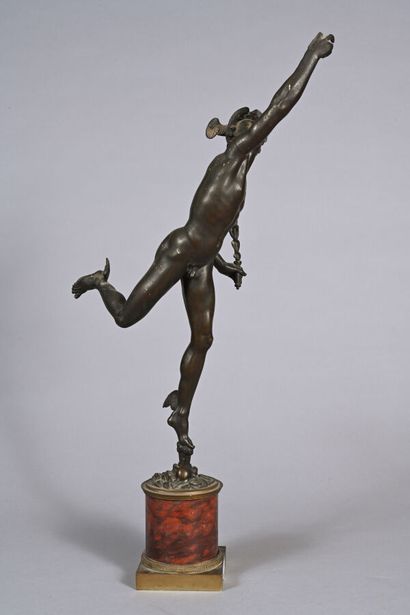 Jean DE BOLOGNE, D'après 
Mercure 
Sculpture...