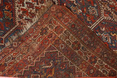 Tapis Iran Kashkay 
Chaîne trame velours...