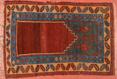 Tapis, Turquie, Melas
Chaîne, trame et velours...