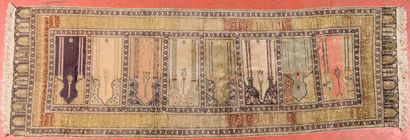 Tapis turc Césaré dit Saf
Chaîne, trame coton,...