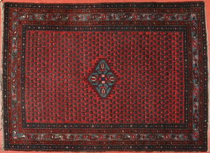 Tapis Iran, Hamadan 
Chaine trame coton,...