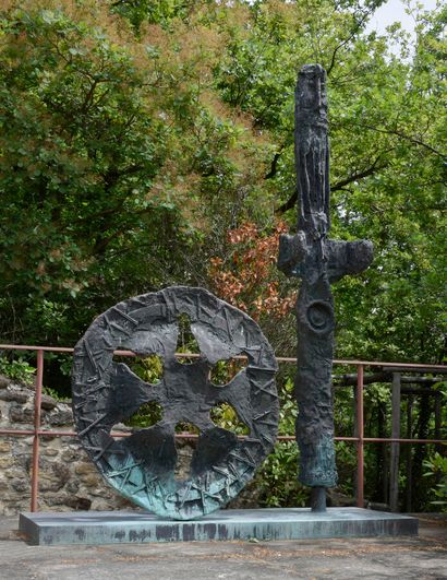 Antoni CLAVE (1913-2005)
Warrior and shield,...