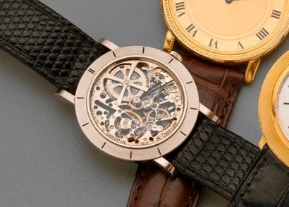 AUDEMARS PIGUET: Watch in 18K (750/oo) white...
