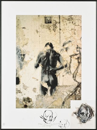 Ernest PIGNON-ERNEST (b. 1942)
Artaud, Hôpital...