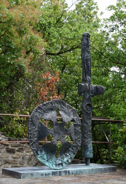 Antoni CLAVE (1913-2005)
Warrior and shield,...