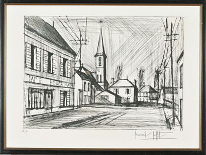 Bernard BUFFET (1928-1999)
Church of Mesnils,...