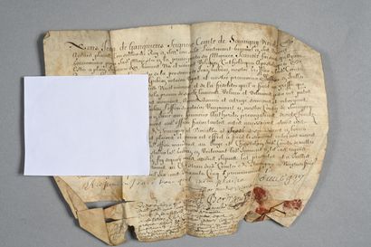 [MONACO]. Jean de GAGNIÈRES DE SOUVIGNY,...