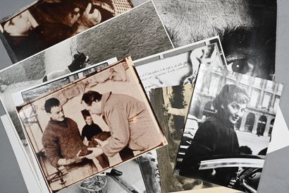 PHOTOGRAPHIES. Ensemble de 9 photographies...