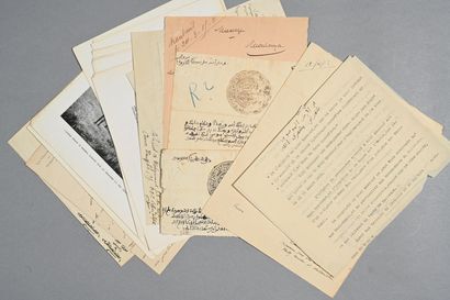 MAROC. Ensemble d'une quinzaine de documents...