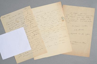 GRAPHOLOGIE. Jean-Hippolyte MICHON (1806-1881),...