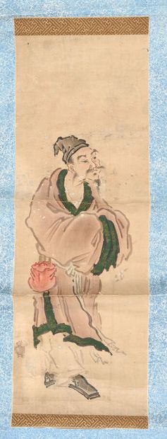 Chine, début du XXe siècle
Deux peintures...