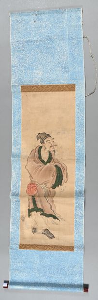 Chine, début du XXe siècle
Deux peintures...