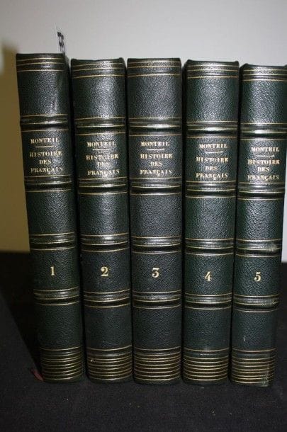 Monteil : Histoire des Français.Paris, Cocquebart,...