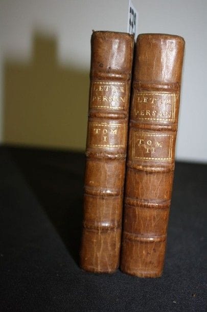 [Montesquieu] :Lettres Persanes. 2ème édition...
