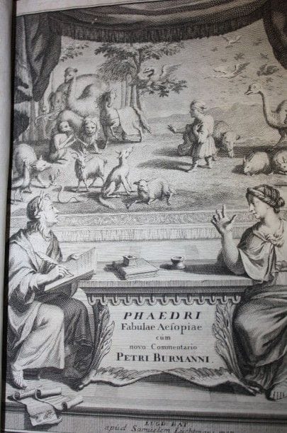 Phaedre :Fabularum.Leidae, Luchtmans, 1727,...