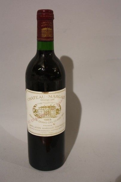 1 B CHÂTEAU MARGAUX (e.l.s) 1982