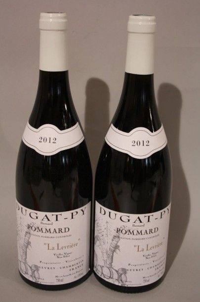2 B POMMARD LA LEVRIERE Dugat-Py 2012
