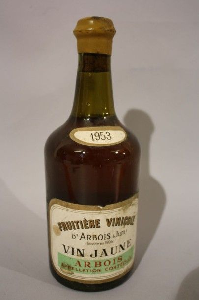 1 B VIN JAUNE (T.L.B; e.l.a; capsule cire...