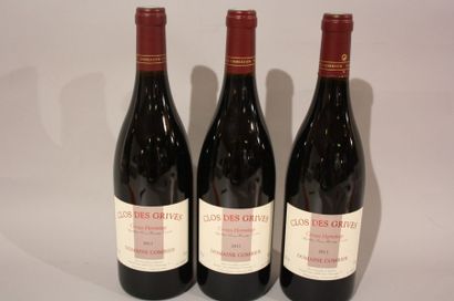 3 B CROZES HERMITAGE CLOS DES GRIVES Combier...