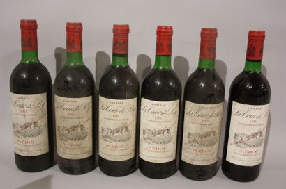 6 B CHÂTEAU LA TOUR DE BY (B.G; e.t.h.) Médoc...