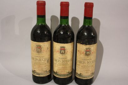 3 B CHÂTEAU LARCIS DUCASSE (2 B.G; 1 T.L.B;...