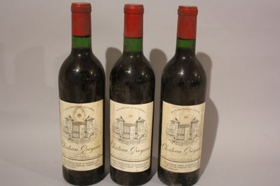 3 B CHÂTEAU GREYSAC (e.t.h.) Haut Médoc ...