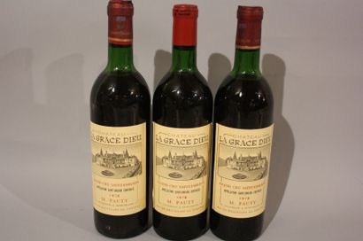 3 B CHÂTEAU LA GRACE DIEU (H.E.+) GC St Emilion...