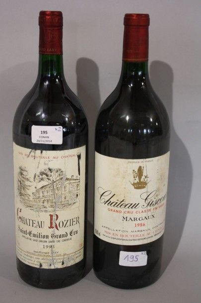 1 Mag CHÂTEAU GISCOURS (e.t.h.) GCC3 Margaux...
