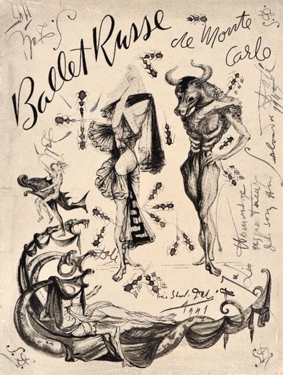 Salvador Dali (1904-1989)

Ballet Russe de...