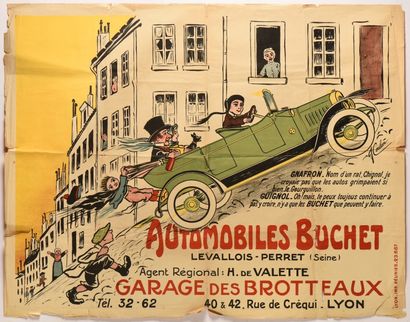 Jean COULON 
Rare affiche lithographique...