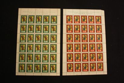 Jean Coulon (1867-1950). 

Rare paire de...