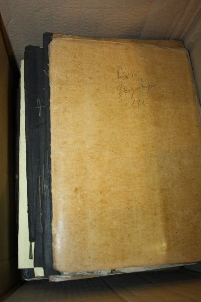 Réunion de 20 livrets de jeu manuscrit des...