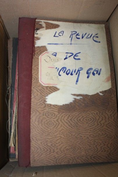Albert Chanay
Réunion de 13 livrets de pièces...