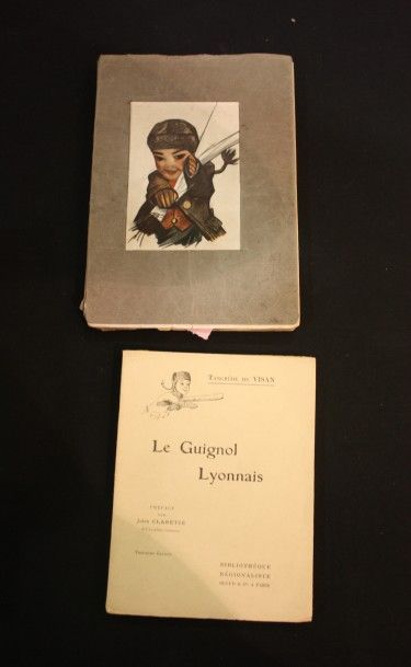 Laurent Mourguet et Guignol. Lyon, A.Rey,...