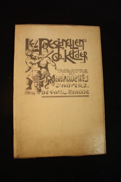 Paul Jeanne. De Poesjenellenkelder, Le Théâtre...