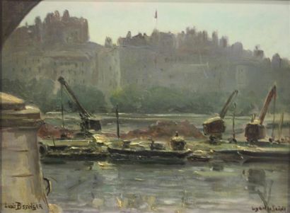 Louis Bissinger (1899-1978)

Lyon, la Saône

Huile...