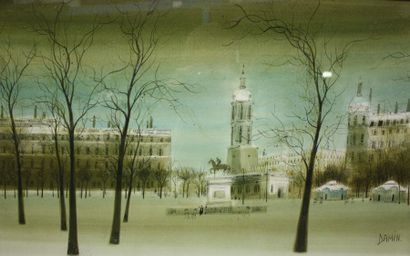 Georges Damin (né en 1942)

La Place Bellecour...