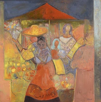 Jacques Lescoulié (né en 1935)

Marché Saint-Antoine,...