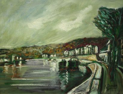 Robert Duran (né en 1927)

Le quai des Etroits...
