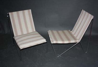 Verner Panton (1926-1998)

Paire de fauteuils...