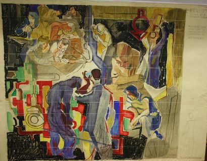 Georges Manillier (1906-1981)

Etude pour...