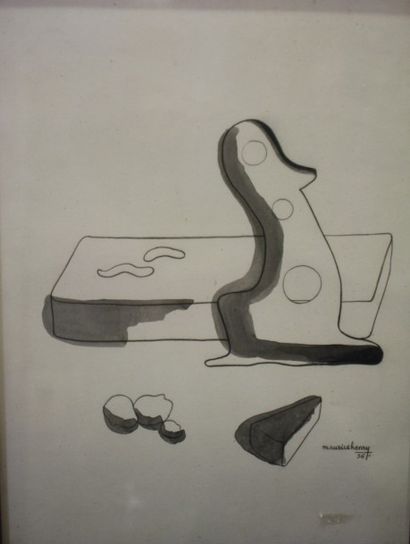 Maurice Henry (1907-1984)

Composition, 1936

Encre...
